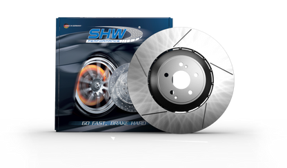 SHW Performance SHW 18-21 Subaru WRX 2.5L Front Drilled-Slotted Lightweight Brake Rotor SFX41002 SFX41002 Photo - Primary