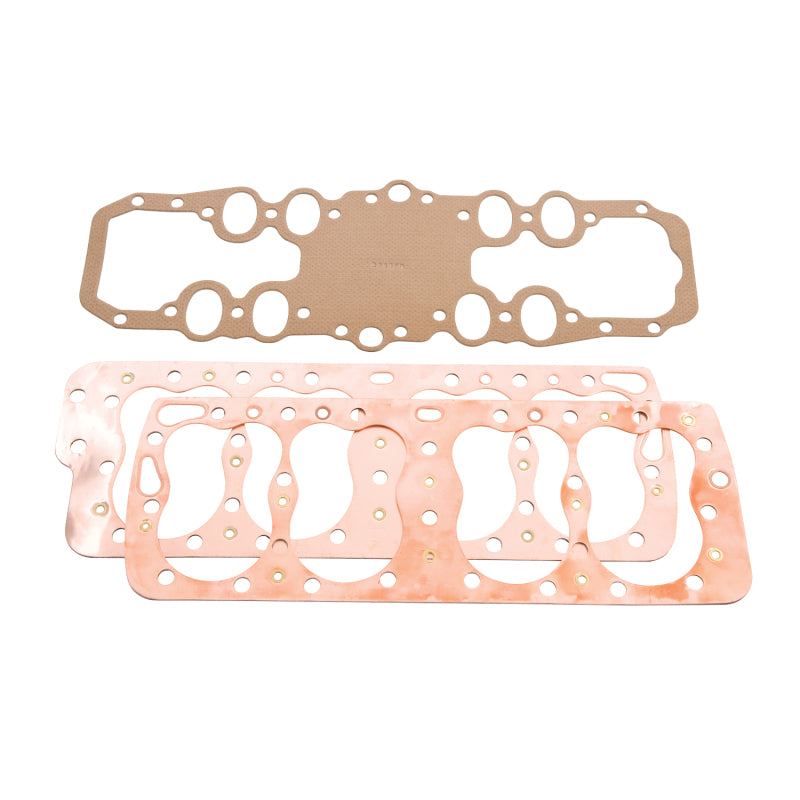 Edelbrock Gasket Kit Top End Ford Flat Head 1949-1953 7383 7383 Photo - Primary