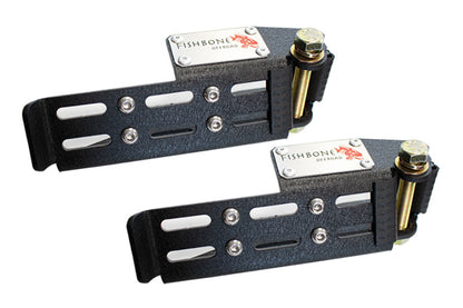 Fishbone Offroad 2007+ Jeep Wrangler/Gladiator Steel - Black Foot Peg Set FB21268 FB21268 User 1