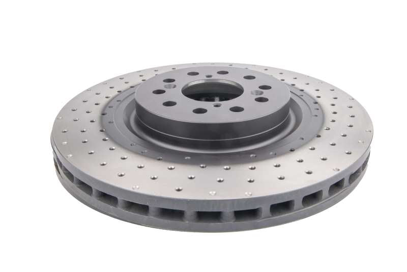 DBA 17-20 Honda Civic Type R Hatch Front 4000 Series Cross Drilled Rotor 43700XD 43700XD Photo - Primary