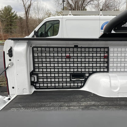 BuiltRight Industries 2019+ Ford Ranger Any Bed Bedside Rack System - Driver Rear Panel 102403 102403 Photo - Close Up