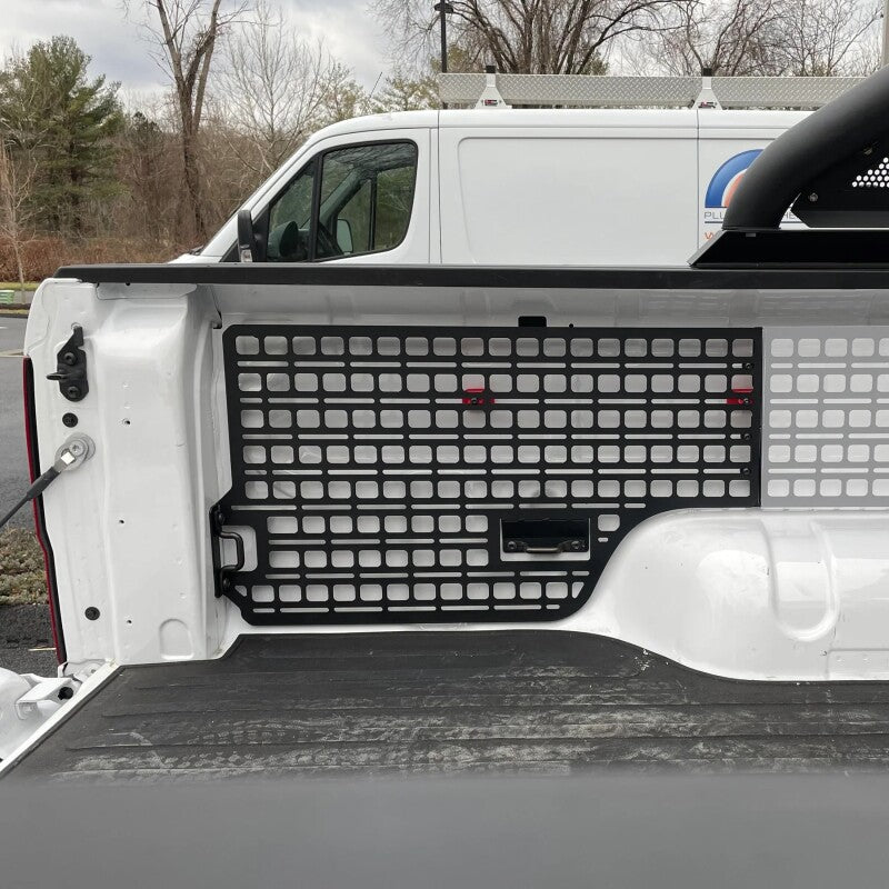 BuiltRight Industries 2019+ Ford Ranger Any Bed Bedside Rack System - Driver Rear Panel 102403 102403 Photo - Close Up