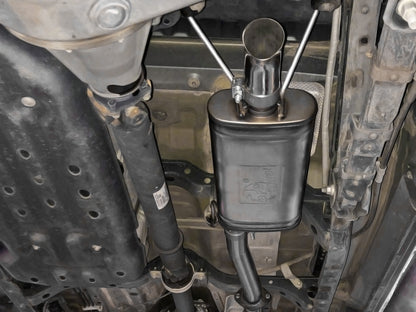 aFe ROCK BASHER 2.5in 409 SS Cat-Back Exhaust - 16-20 Toyota Tacoma L4-2.7L / V6-3.5L 49-46046 49-46046 Photo - Mounted