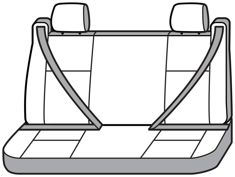 Covercraft 00-06 Chevrolet/GMC Suburban/Yukon Carhartt SeatSaverThird Row Seat Covers - Gravel SSC8303CAGY SSC8303CAGY Photo - out of package