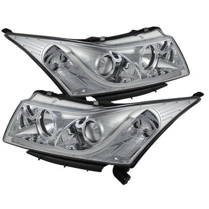 Spyder Chevy Cruze 11-14 Projector Headlights Light Tube DRL Chrm PRO-YD-CCRZ11-LTDRL-C 5074171 5074171 Photo - Primary
