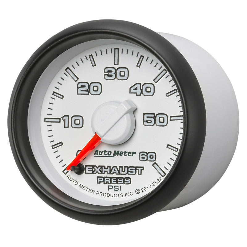 AutoMeter Gauge Exhaust Press. 2-1/16in. 60PSI Stepper Motor Ram Gen 3 Factory Match 8592 8592 User 2