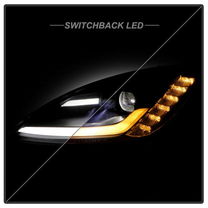 SPYDER Apex Series 05-13 Chevrolet C6 Corvette Hi Powered LED Module Headlights 5087959 5087959 Photo - Unmounted