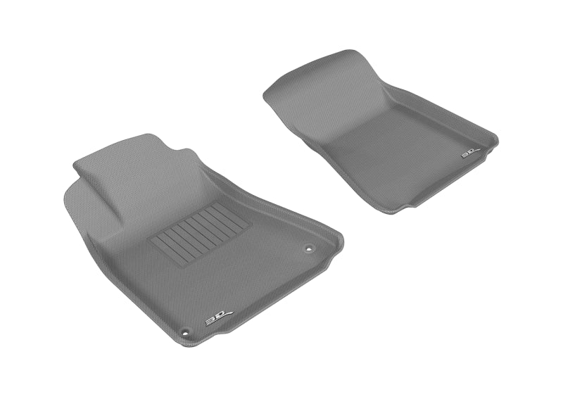 3D MAXpider 2006-2013 Lexus IS Kagu 1st Row Floormat - Gray L1LX00611501 L1LX00611501 Photo - Primary