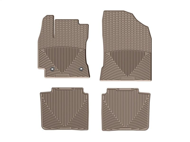 WeatherTech WT Rubber Mats - Combo - Tan Floor Mats Floor Mats - Rubber main image
