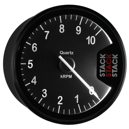 Autometer Stack Clubman Tachometer 80mm 0-10K RPM - Black ST200-010 ST200-010 User 6