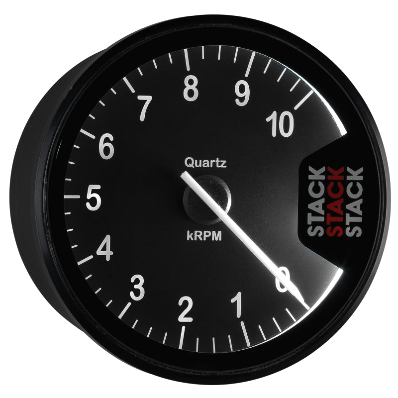 Autometer Stack Clubman Tachometer 80mm 0-10K RPM - Black ST200-010 ST200-010 User 6