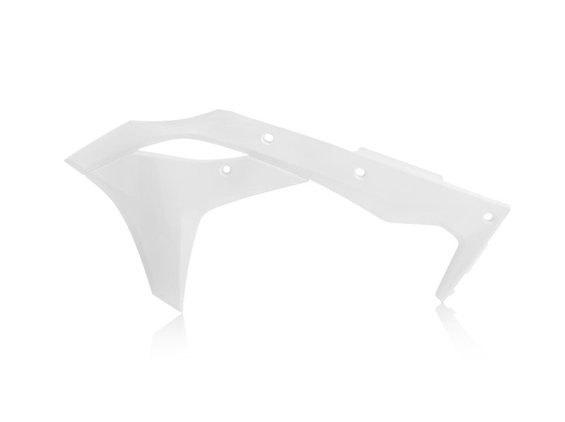 Acerbis 17-18 Kawasaki KX250F/ 19-20 KX250 Radiator Shroud - White 2630610002 2630610002 Photo - Primary