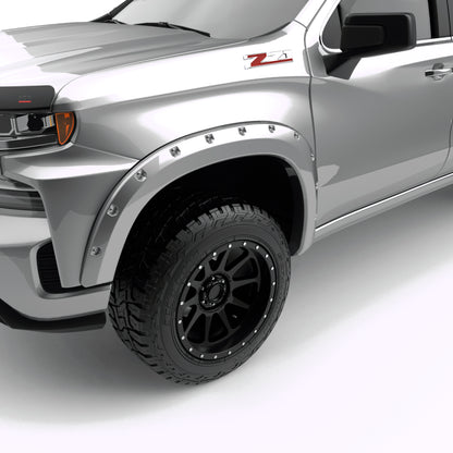 EGR 2019 Chevy 1500 Color Match Style Fender Flare - Set - Switchblade Silver 791694-GAN 791694-GAN User 1