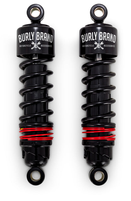 Burly Brand Slammer Shocks FLH - Black B28-1204B B28-1204B User 1