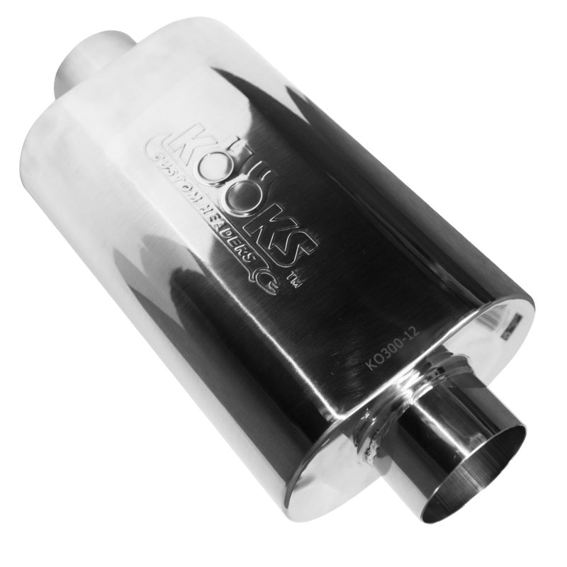 Kooks Universal 3in Center/Center Oval Muffler (4x8x12) KO300-12 Photo - Primary