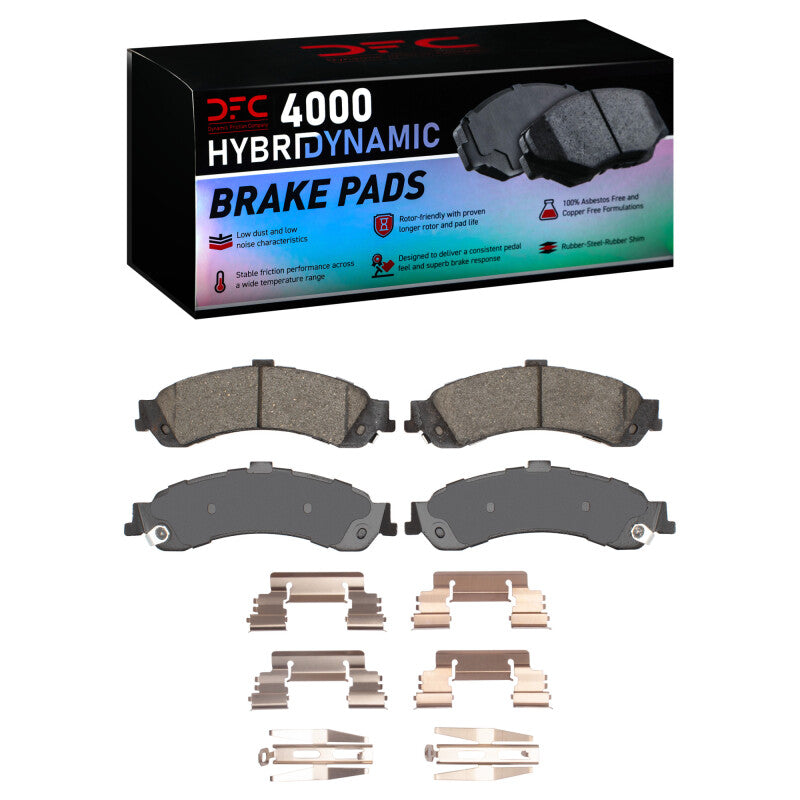 DFC DFC 4000 HybriDynamic Brake Pads Brakes, Rotors & Pads Brake Pads - OE main image