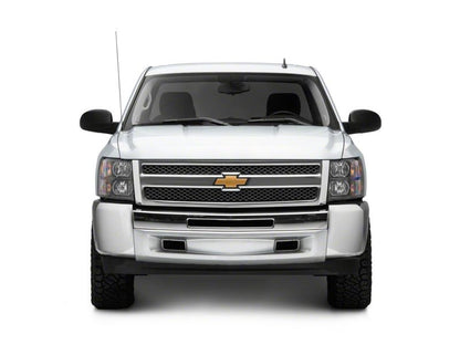 Raxiom 07-13 Chevrolet Silverado 1500 Euro Headlights- Blk Housing (Clear Lens) S112706 S112706 Photo - Close Up