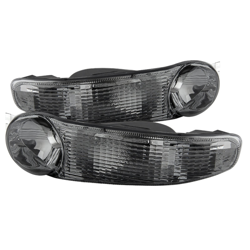 SPYDER Xtune GMC Sierra Denali 00-06 Bumper Lights Smoke CBL-GD00-SM 9027093 9027093 Photo - Primary