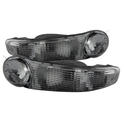SPYDER Xtune GMC Sierra Denali 00-06 Bumper Lights Smoke CBL-GD00-SM 9027093 9027093 Photo - Primary