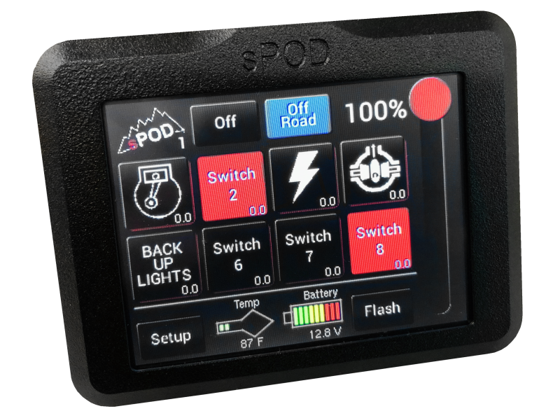SPOD 8 Circuit Systems Add-On Touchscreen 860800 860800 Photo - Primary