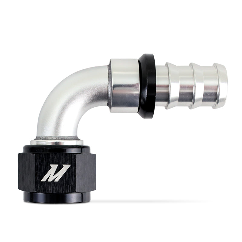 Mishimoto 90-Degree Push Lock Fitting -12AN MMFT-PL-1290 MMFT-PL-1290 Photo - Primary