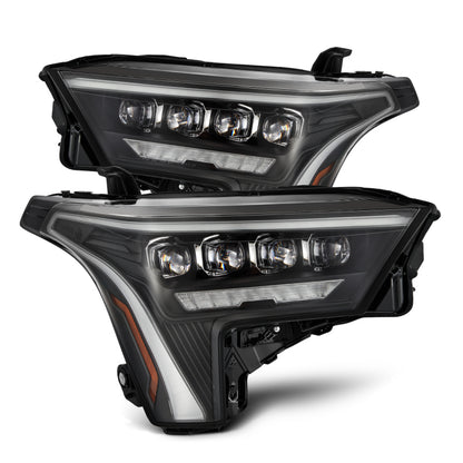AlphaRex 22-23 Toyota Tundra NOVA-Series Headlights Black w/Amber DRL - Req 810029 OR 810030 880872 880872 Photo - Primary