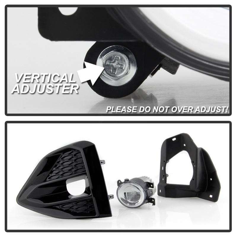Spyder Nissan Maxima 09-21 OEM Full LED Fog Lights w/Switch Clear FL-NM2019-LED-C 5087096 5087096 Photo - Unmounted