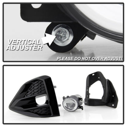 Spyder Nissan Maxima 09-21 OEM Full LED Fog Lights w/Switch Clear FL-NM2019-LED-C 5087096 5087096 Photo - Unmounted