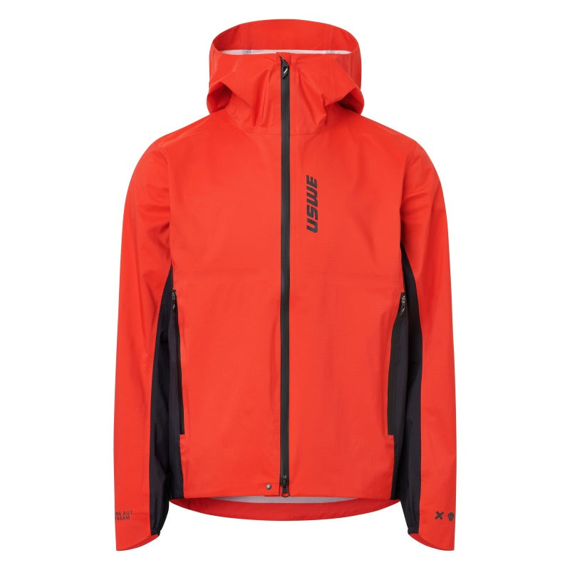 USWE Waterproof  MTB Jacket Flame Red - Small 80210001400104 80210001400104 User 1