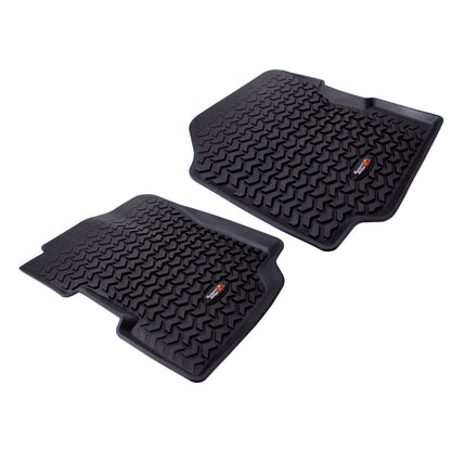 Rugged Ridge All Terrain Floor Liner,Front Pair,Black;76-95 CJ5/CJ7/CJ8/Wrangler 12920.21 Photo - Primary