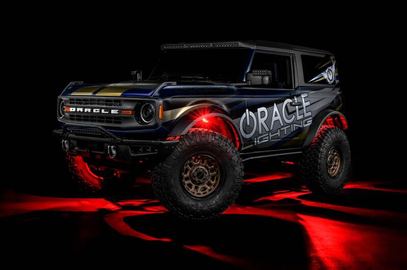 ORACLE Lighting Oracle Underbody  RGB+W Wheel Well Rock Light Kit - 4 PCS - ColorSHIFT 5895-339 5895-339 Photo - lifestyle view