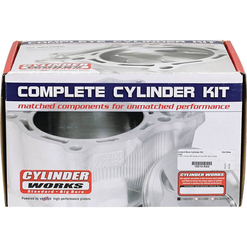 Cylinder Works 19-20 Honda CRF 450 L 450cc Standard Bore Cylinder Kit 10010-K04 10010-K04 Photo - Primary