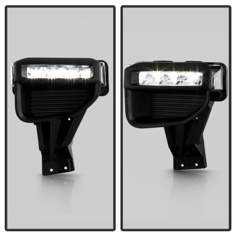 SPYDER 20-22 Ford F250/F350 Super Duty OEM Full LED Fog Lights W/ Switch - Clear 9051135 9051135 User 4