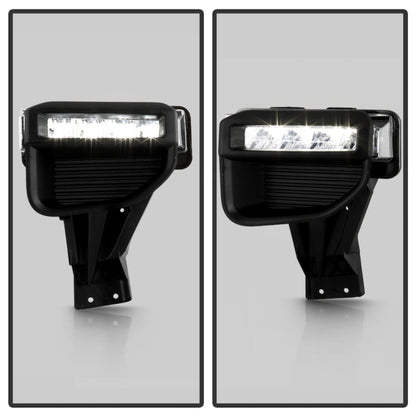 SPYDER 20-22 Ford F250/F350 Super Duty OEM Full LED Fog Lights W/ Switch - Clear 9051135 9051135 User 4