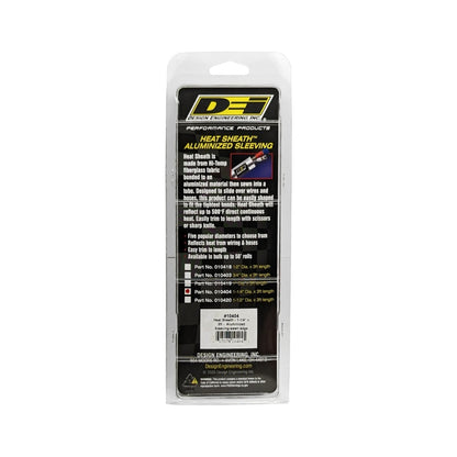 DEI Heat Sheath 1-1/4in I.D. x 3ft - Aluminized Sleeving- Sewn Edge 10404 10404 Photo - Unmounted