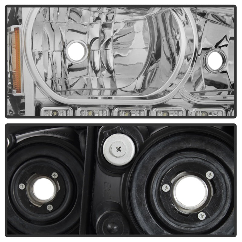 SPYDER Xtune Dodge Charger 06-10 1Pc LED Crystal Headlights Chrome HD-ON-DCH05-1PC-LED-C 5017628 5017628 Photo - Unmounted