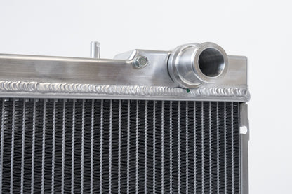 CSF R32 Nissan Skyline GT-R / GT-S Full Billet Aluminum High-Performance Radiator - Raw Finish 7217 7217 Photo - Close Up