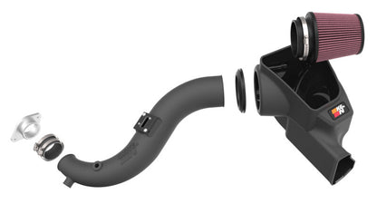 K&N Engineering K&N 2024 Ford Mustang Ecoboost L4-2.3L F/L Turbo Aircharger - Cold Air Intake System 63-2627 63-2627 Photo - out of package