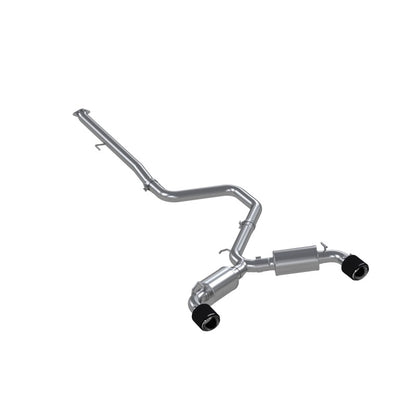 MBRP 2019+ Hyundai Veloster N 2.0L Turbo 3in Cat Back - T304 Stainless - Carbon Fiber Tip S47063CF S47063CF Photo - Primary