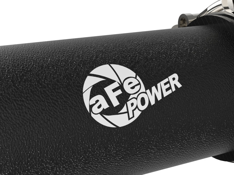 aFe Bladerunner 2.75in Aluminum Cold Charge Pipe Black VW GTI (MKVIII) 22-23 L4-2.0L (t) 46-20609-B 46-20609-B Photo - Close Up