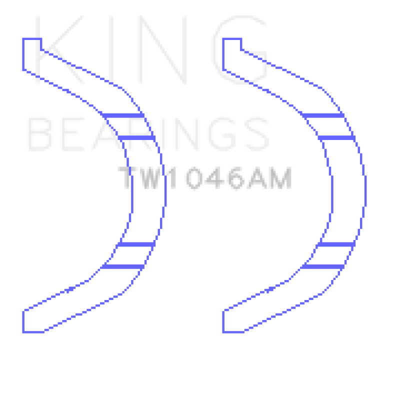 King Engine Bearings King BMW N14B16C Thrust Washer Set TW1046AM TW1046AM Photo - Primary