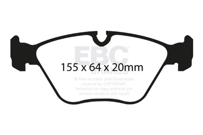 EBC Disc Brake Pad Set DP21552 Photo - Primary