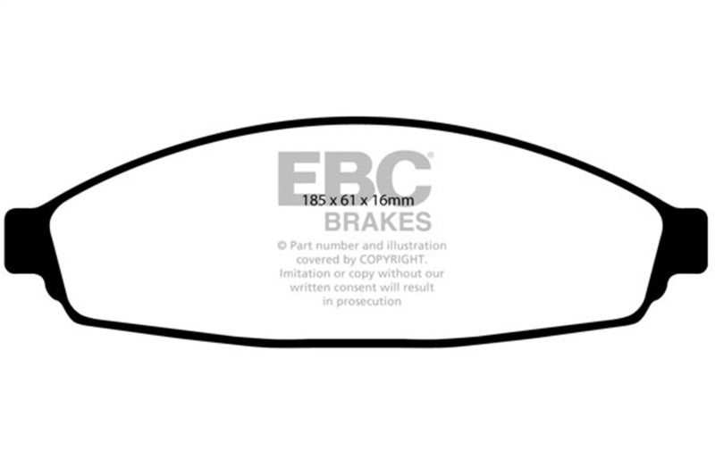 EBC Disc Brake Pad Set DP21676 Photo - Primary