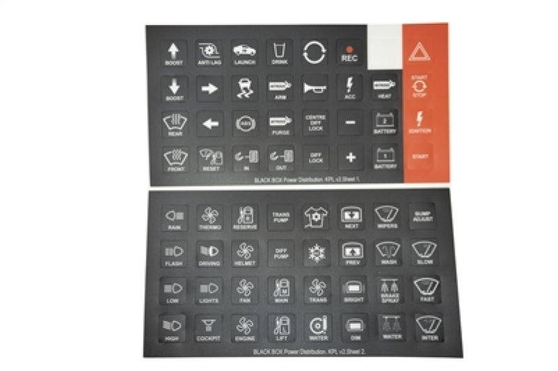 Rywire Switch Panel Keypad Label Sheet RY-MORISTECH-KEYPAD-LABEL RY-MORISTECH-KEYPAD-LABEL User 1