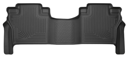 Husky Liners 2016 Nissan Titan XD Crew Cab WeatherBeater 2nd Row Black Floor Liners 14601 Photo - Primary