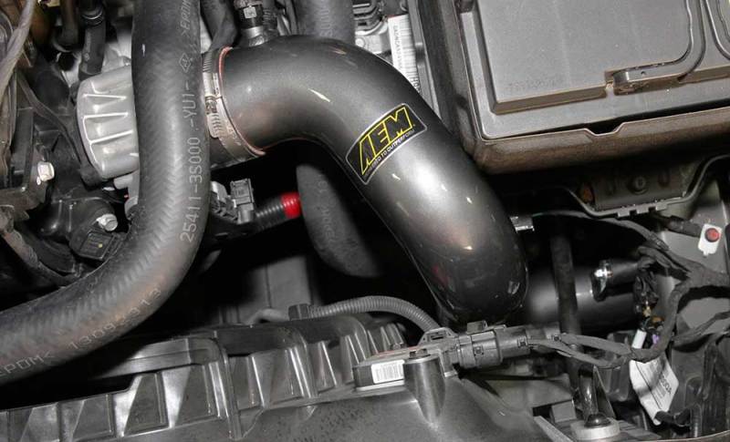 AEM Induction AEM 2011-2014 Hyundai Sonata/Kia Optima 2.4L L4 - Cold Air Intake System 21-736C 21-736C Photo - Mounted