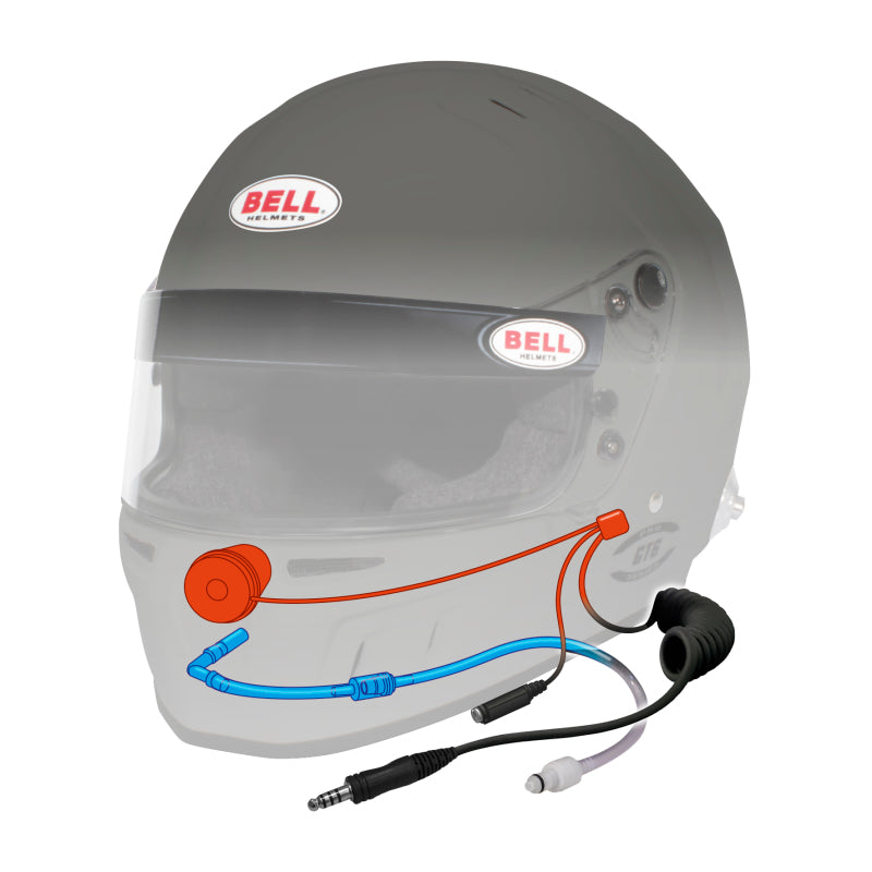 Bell GT6 Titanium-4C 7 5/8 PLUS SA2020/FIA8859 - Size 61+ 1341049