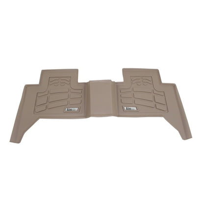Westin 2005-2018 Toyota Tacoma Double Cab Wade Sure-Fit Floor Liners 2nd Row - Tan 72-133073 72-133073 Photo - Primary