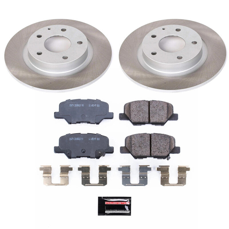 PowerStop Power Stop 14-15 Mazda 6 Rear Semi-Coated Rotor Kit SC6969 SC6969 Photo - Primary