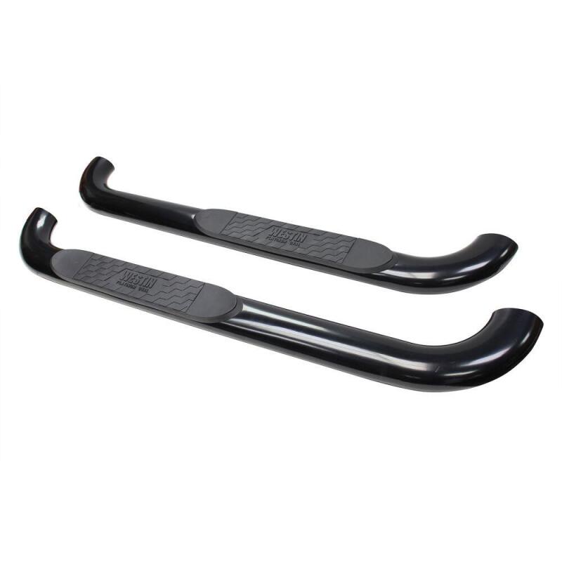 Westin 1999-2013 Chevy Silverado 1500 Reg Cab Platinum 4 Oval Nerf Step Bars - Black 21-1405 21-1405 Photo - Unmounted